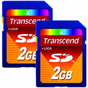 Nikon Coolpix S51 Digital Camera Memory Card 2x 2GB Standard Secure Digital (SD) Memory Card (1 Twin Pack)