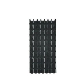 heatkink برودة برودة الرادياتير 50x25x10mm ارتفاع الفتحة الفتحة السود