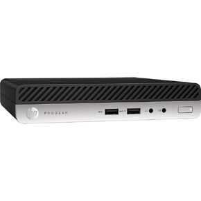 HP Prodesk 405 G4 Desktop Mini PC مع AMD Ryzen 5 3.2GHz CPU ، 8GB DDR4 RAM ، 256GB SSD ، Radeon Vega 11 Graphics ، Windows 10 Pro (متجدد)
