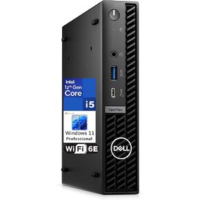 Dell OptiPlex 7020 MFF Mini PC 7000 Business Desktop Computer, Intel Hexa-Core i5-12500T (Beat i7-11700T), 64GB DDR5 RAM, 2TB PCIe SSD, WiFi 6E, Keyboard and Mouse, Windows 11 Pro