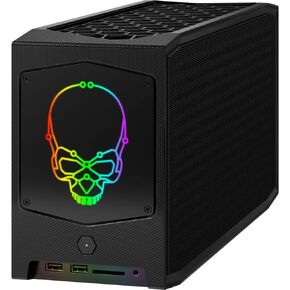Intel 2022 NUC 11 Extreme Mini PC 8-Core i7-11700B 16GB DDR4 1TB NVMe SSD NVIDIA GeForce RTX 3070Ti 8GB GDDR6X WiFi 6E RJ-45 HDMI DP 2xThunderbolt 4 RGB Lighting Windows 10 Pro w/RE 32GB USB