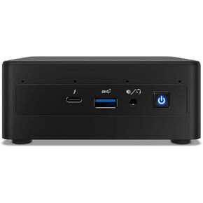 Intel Mini Desktop | 11th Gen NUC Core i5-1165G7 4-Core | 16GB DDR4 | 512GB SSD | Windows 11 Pro | Wi-Fi 6 - Thunderbolt 3 - Bluetooth 5 - HDMI 2.0 - RJ-45-5xUSB - DP - Black