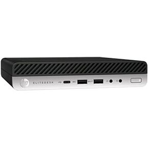 HP Elitedesk 800 G3 Business Mini PC Computer Computer | Intel Quad-Core I5-6500 3.2Ghz | 8GB DDR4 RAM | 128GB SSD | USB 3.1 | لوحة المفاتيح والماوس شملت | فوز 10 محترف (متجدد)
