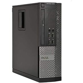 Dell Optiplex 9010 SFF Premium Desktop Computer (Intel Quad-Core i5-3470 3.4GHz, 8GB RAM, 240GB SSD, DVD, VGA, DisplayPort, WiFi, Windows 10 Professional) (Renewed) (9010 Intel i5 HDMI)