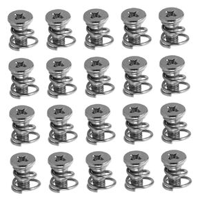 POPETPOP 20pcs Spring Screws for Gpu Backplate Cooling Computer Repair Fixing Screws for Radiators Electronic Devices