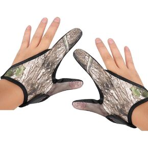 1 Pair Flexible Fishing Gloves, Fishing Gloves Index Finger Casting-Gloves, Antislip Thumb Fishing Glove, BreathableNeoprenes Fishing Gloves for Fishing Motorcycling Running Hiking in Kuwait