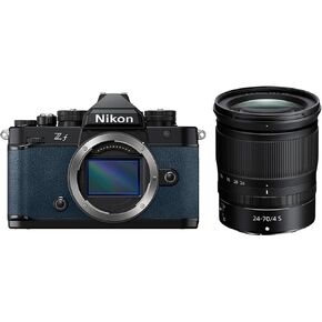 Nikon Z f Mirrorless Camera, Blue with NIKKOR Z 24-70mm f/4 S Lens