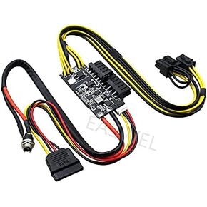 1x400W تبديل التبديل وحدة تزويد الطاقة للكمبيوتر الشخصي 24PIN DC 12V PICO PSU ATX SWITCH