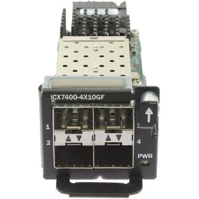 Brocade ICX7400-4X10GF 4-Port 10GB SFP+ Switch Module (Renewed)