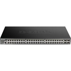 D-Link NT DGS-1250-52X-6KV 52-Port Gigabit Switch including 4 10G SFP+ Ports