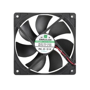 for Xinruilian Cooling Fan RDL1225S Fan 12V 0.18A 12025 120x120x25MM 2wire Cooling Fan 56.3CFM， 20DBA