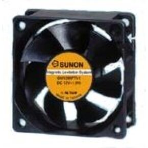 SUNON KD1206PTB1 Fan, 12VDC, 60X25MM, 1.4W, 23.5CFM