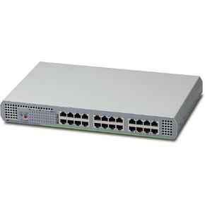AT-GS910/24-10 CentreCOM At-GS910/24 - Switch - 24 Ports - Unmanaged - Gray