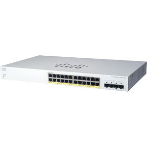 CISCO DESIGNED Business CBS220-24FP-4G Smart Switch | 24 Port GE | Full PoE | 4x1G SFP (CBS220-24FP-4G-NA) (Renewed)