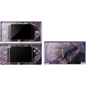 Skinit Decal Gaming Skin Compatible with DS Lite - Originally Designed Black Rose Unicorn Design