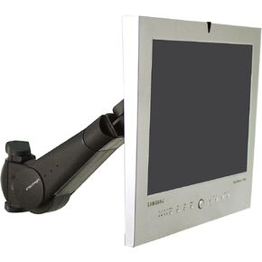 Ergotron – 400 Series Single Monitor Arm, VESA Wall Mount – for Monitors Up to 38 Inches, 0 to 23 lbs – Black