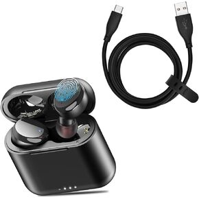 Tozo T6 سماعات الأذن اللاسلكية الحقيقية Bluetooth 5.3 مع كابل USB-C إلى USB-A شحن in Saudi Arabia