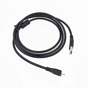 3FT USB Data Sync Power Cable Cord for Sony FDR-AX100 b FDR-AX53e b 4K Video Camera