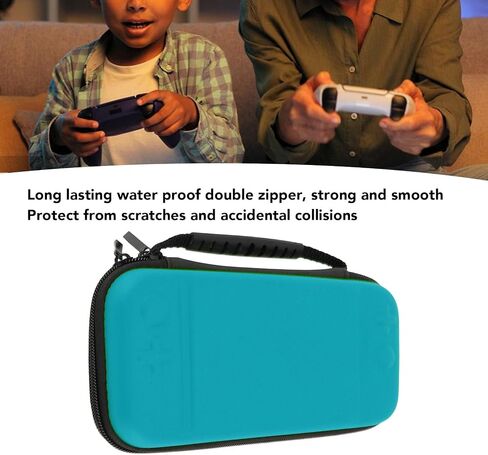 Asixxsix Switch Lite Case, Carrying Case for Switch Lite, Water Proof Housing, for Switch Lite Console, Charger, Charging Cable, Headphone, Earbuds, Stylus, Dock and 2 Additional in Saudi Arabia