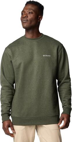 Columbia Men's Hart Mountain II Crew, Shasta Heather, Large in Saudi Arabia