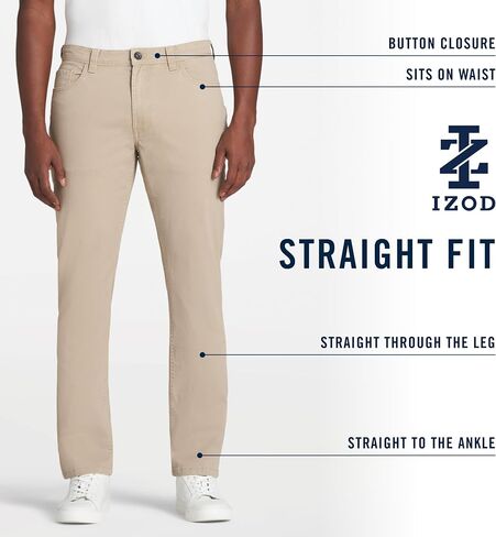 IZOD Men's Golf Swingflex Slim-fit Pants in Saudi Arabia