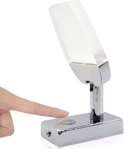 LED Reading Light, Touch Switch Memory Function Dimmable Light for RV Caravan, Boat, Motorhome with USB Interface, Type E with USB Port in Saudi Arabia