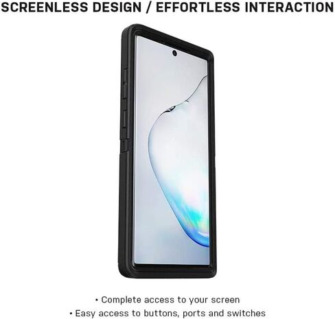 OtterBox Defender Series Screenless Edition Case for Samsung Galaxy Note10 (NOT Plus) Case Only - Black in Kuwait