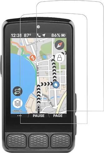 Screen Protector for Wahoo ELEMNT ROAM V3 GPS Cycling/Bike Computer, High-definition Scratch Resistant Film,Bubble Free HD Clear with Easy Installation Kit,(2 Pack). in Saudi Arabia