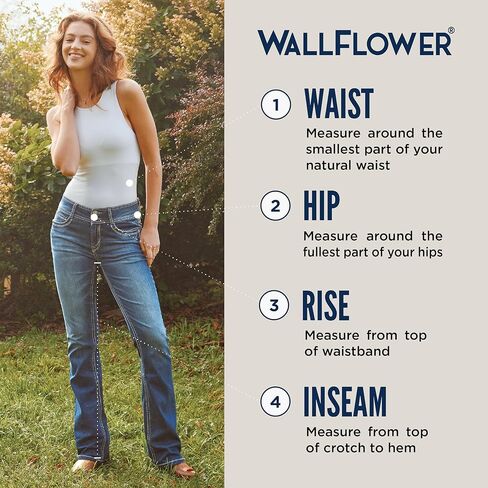 WallFlower Women's Juniors InstaSoft Luscious Curvy Mid Rise Uniform Bootcut Pants, Hummus, 3 in Saudi Arabia