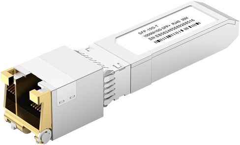 1.25G SFP-T Fiber Transceiver, Copper SFP to RJ45 Optical Module Auto-Negotiation, 10GBase SR, fit for Intel in Kuwait