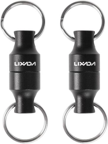 Lixada Magnetic Net Release Holder Fly Fishing Net Retractor Fishing Net Keeper Magnet Clip Landing Net Connector for Fishing Hooks, Lures, Flies, Trout Line in Saudi Arabia