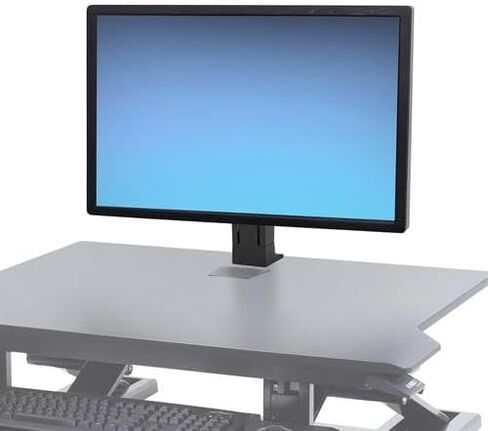 Ergotron – WorkFit Single Monitor Kit, HD – for Monitors Up to 30 inches, 16 to 28 lbs – Add-on for WorkFit-T, WorkFit-TL, WorkFit-TX and WorkFit Corner – Black in Saudi Arabia
