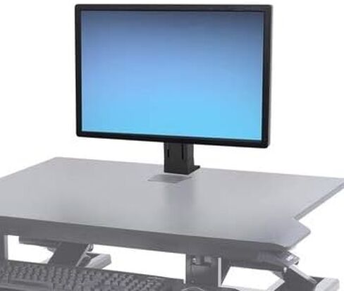 Ergotron – WorkFit Single Monitor Kit, HD – for Monitors Up to 30 inches, 16 to 28 lbs – Add-on for WorkFit-T, WorkFit-TL, WorkFit-TX and WorkFit Corner – Black in Saudi Arabia