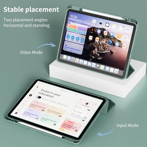 لحالة iPad Air 11 بوصة M3/M2 (2025 ، 2024) ، الجيل 5th Air 5th/4th (2022/2020 in Kuwait