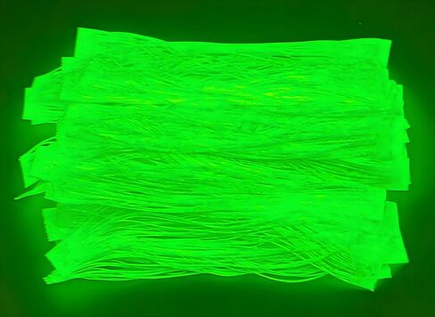 Glow in Dark Rubber Skirts for Fishing Lures Silicone Skirts Fishing Glow in Dark Skirts for Spinner Baits Buzz Baits or Jigs Skirts in Kuwait