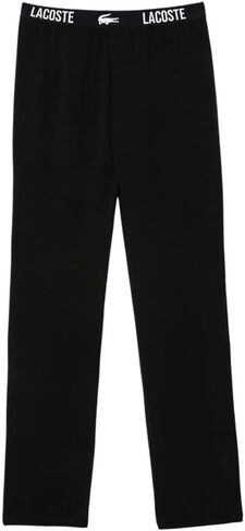 Lacoste mens Straight Fit Pajama Pant With Croc Waistband in Saudi Arabia