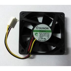 1 PCS KDE1206PHV1 12V 1.8W 6CM 3-Wire Cooling Fan