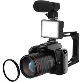 4k Dual-Camera Night Vision Video Cameras 64mp WiFi Digital Camera with Light