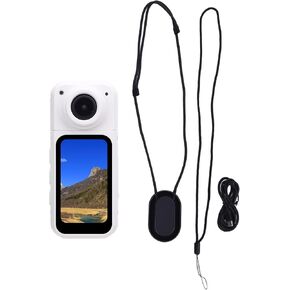 GOWENIC 2.7K Mini Body Camera, Thumb Size Wearable Action Recording Body Cam 1.47in Screen APP Preview 180° Rotating Lens Sports Camera for Travel Fishing Pet Walking Outdoor