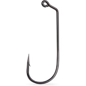 Mustad 32786 Ultra Point 60 Degree Black Nickel Jig Fishing Hooks 100 Pack 1/0-6/0, DIY Jig Hooks, Fits The Do It Molds Great for Pouring Your Own Fishing Jigs