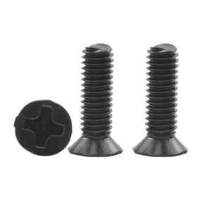 10-55pcs Laptop Notebook Computer Screws M1-M6 Carbon Steel Flat Head Phillips Screws Electronic Repair Screws (45mm, M1.2 55pcs)