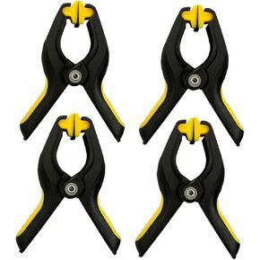 4Pcs Phone Fixing Clips LCD Screen Fixture Tools for Mobile Devices Skid Grip Clamps with Sponge Pads for Repair and Installation