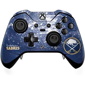 Skinit Decal Gaming Skin Compatible with Xbox One Elite Controller - Officially Licensed NHL Buffalo Sabres Frozen Design
