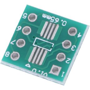 100Pcs Adapter Board SOP8 SSOP8 TSSOP8 to DIP8, SOP8 Interposer Board, Converter Module, Breadboard for Laboratory DIY Industry Use