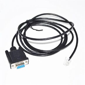 RS232 DB9 D-SUB 9 PIN to RJ11 RJ12 6P4C Serial Console Cable for LS Digital Stepping Drive DM882S DMA882S 3DM580 3DM2283(5m)