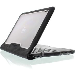 Gumdrop Droptech Case Designed for Dell Latitude 3190, Latitude 3189 and Chromebook 3180, Laptop for K-12 Students, Teachers, Kids - Black, Rugged, Extreme Drop Protection