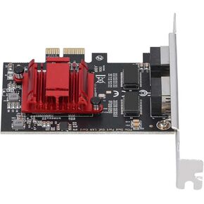 Port Server Gigabit Ethernet Card Computer Adapter Controller Accessories TXA094 PCI-E 82576 T2 Card