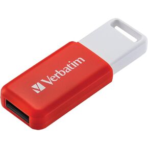 Verbatim V DataBar USB 2.0 Drive Red 16GB, W128869159 (16GB)