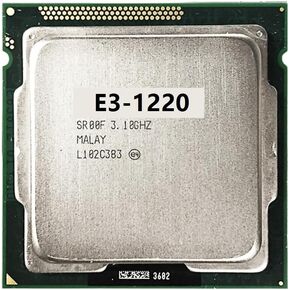 E3-1220 CPU Used 4-Core 4-Thread Desktop Processor 3.1 GHz 8M 80W LGA1155