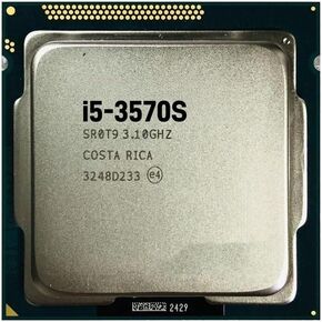 I5-3570S CPU Used 4-Core 4-Thread Desktop Processor 3.1 GHz 6M 65W LGA1155
